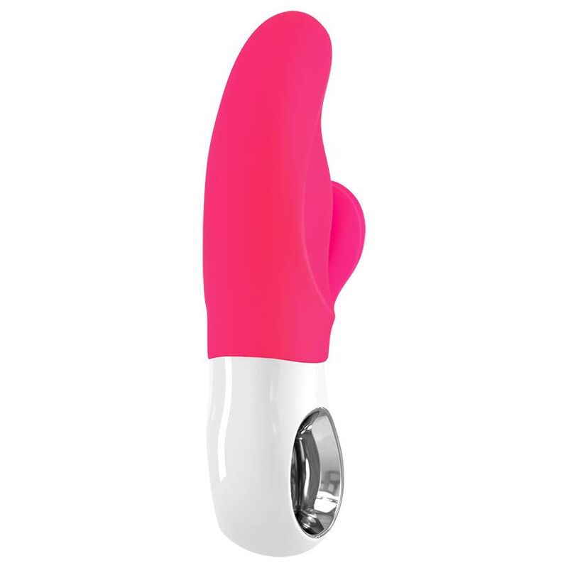 Vibratore rabbit con doppia stimolazione vaginale e clitoridea Fun Factory Miss Bi Dual Rosa Bianco