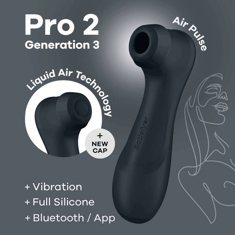 Satisfyer - Pro 2 Génération 3 Vin Rouge Bluetooth Et Application