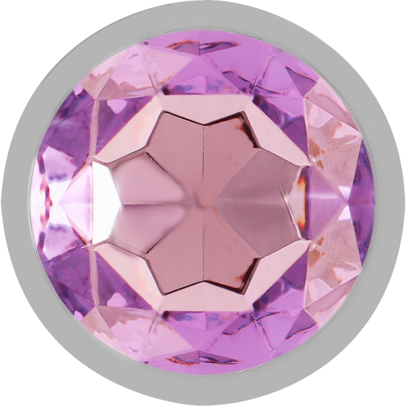 plug anale metallo con gioiello viola glamour stimolazione intensa sicuro corpo 7cm 2.6cm Intense anal toys