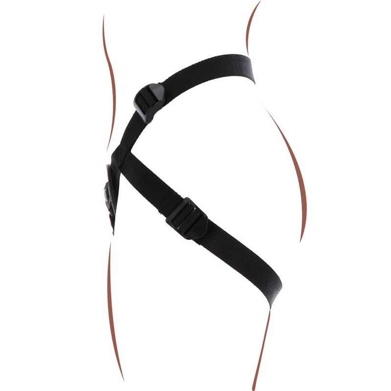 Get Real - Lace Harness With Purple Strap