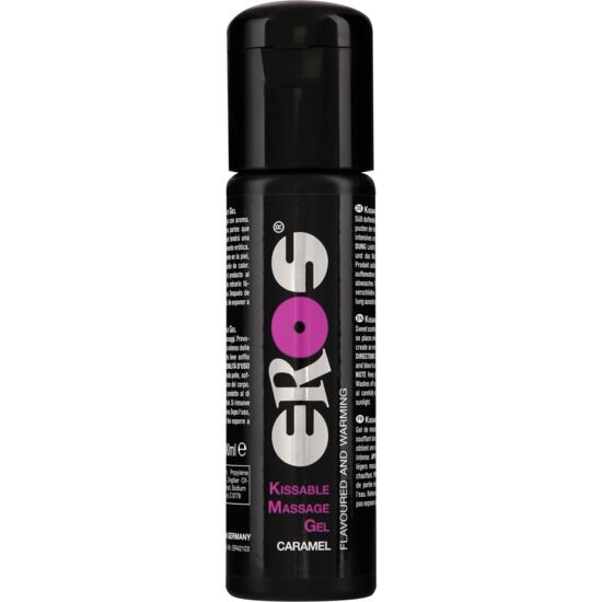 Olio da massaggio effetto calore al caramello baciabile profumo sensuale 100 ml Eros Classic Line