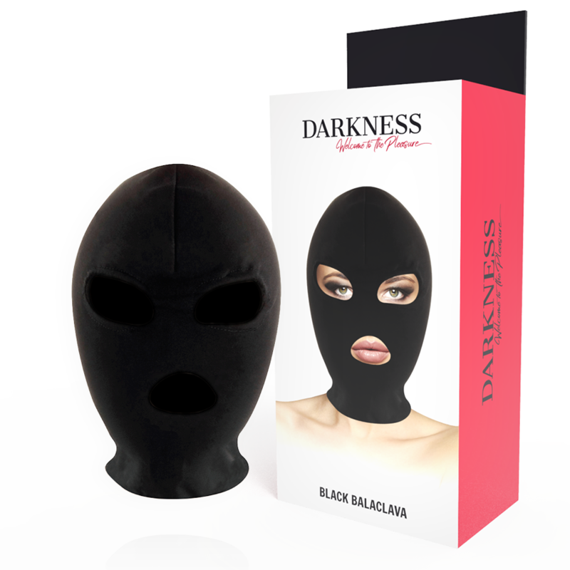 Maschera integrale passamontagna fori occhi e bocca darkness 