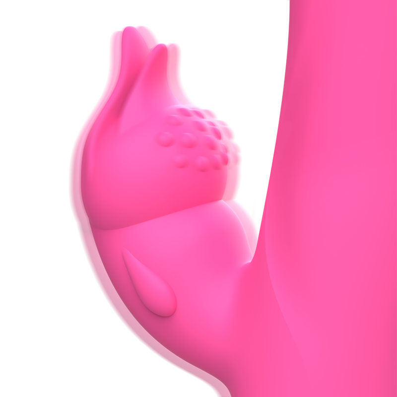 Intense - Julio Rabbit Vibrator In Pink Silicone