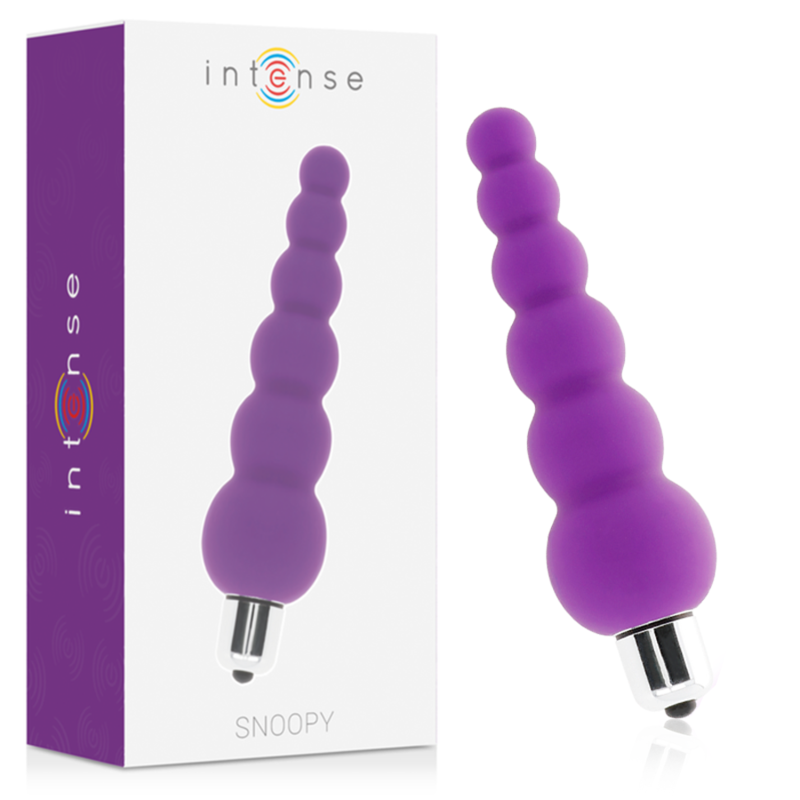 Vibratore silicone morbido Snoopy 7 velocità impermeabile e flessibile per piacere anale o vaginale Intense