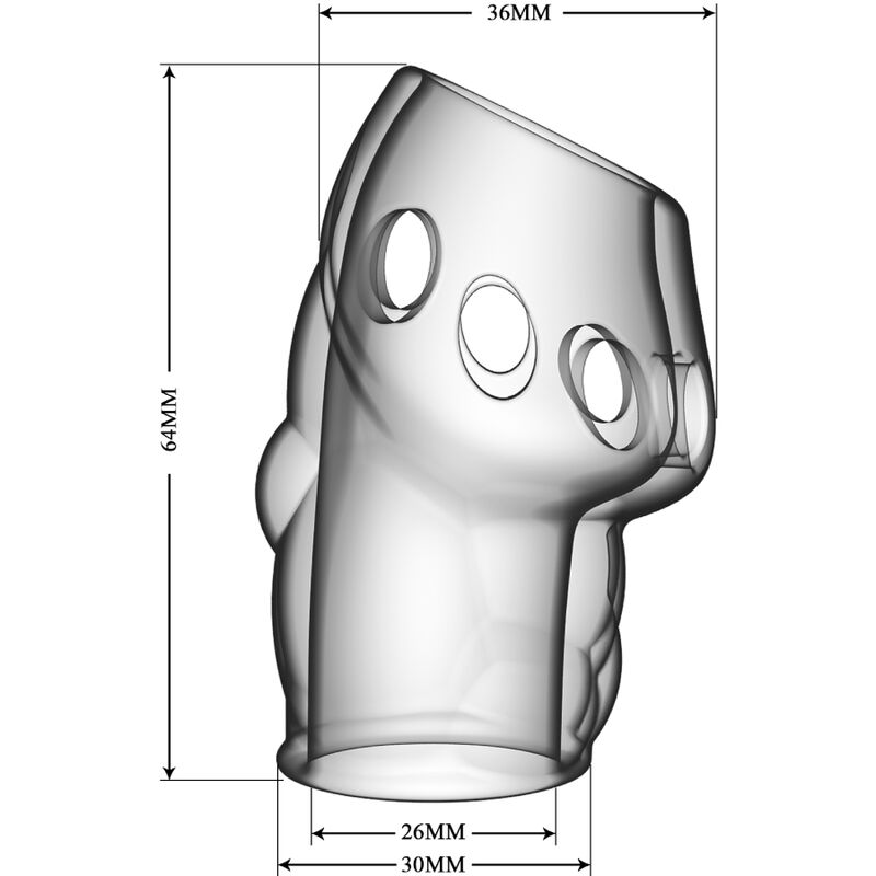 Pretty Love - Pene Oscar Trasparente Più Spesso