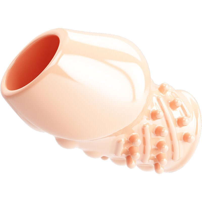 Guaina di Estensione Pene in TPR Impermeabile Aumento Spessore e Resistenza Eiaculazione PRETTY LOVE MALE