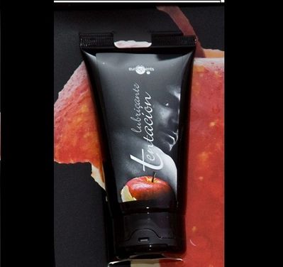 Lubrificante a base d'acqua gusto frutti rossi ipoallergenico compatibile preservativi 75 ml TENTACION