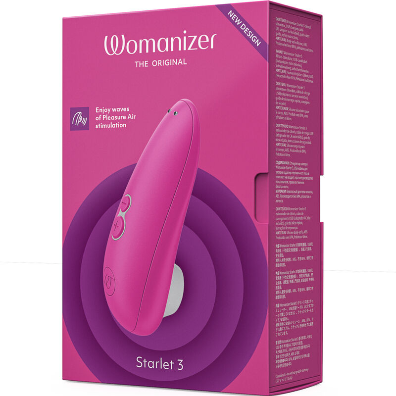 Womanizer - Stimulateur clitoridien Starlet 3 rose