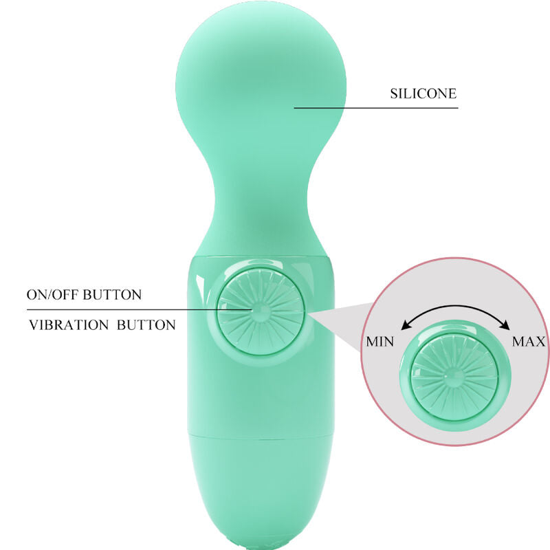 Pretty Love - Mini Personal Massager Green