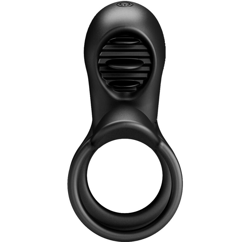 Pretty Love - Gaine Pénis Jammy 12 Vibrations avec Langue Silicone Rechargeable