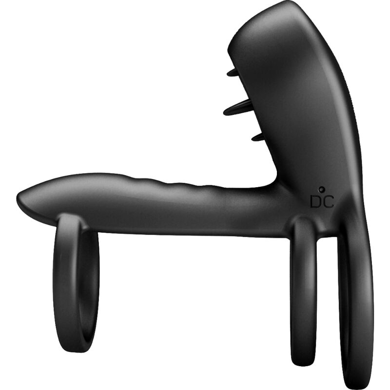 Pretty Love - Gaine Pénis Jammy 12 Vibrations avec Langue Silicone Rechargeable