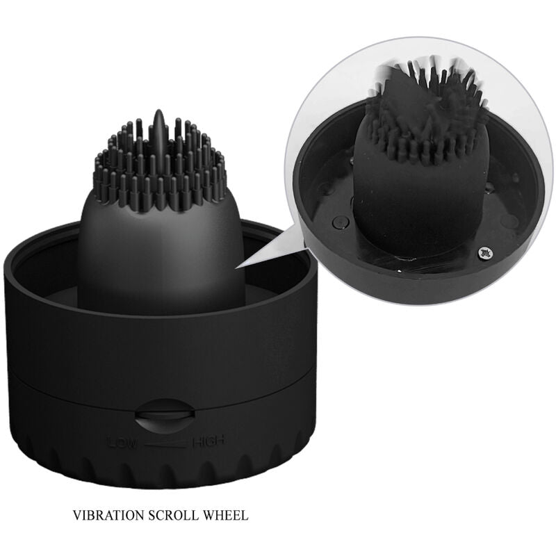 Masturbatore uomo a forma di vagina reale con coppetta vibrante e stimolazione intensa per masturbazione Baile For Him