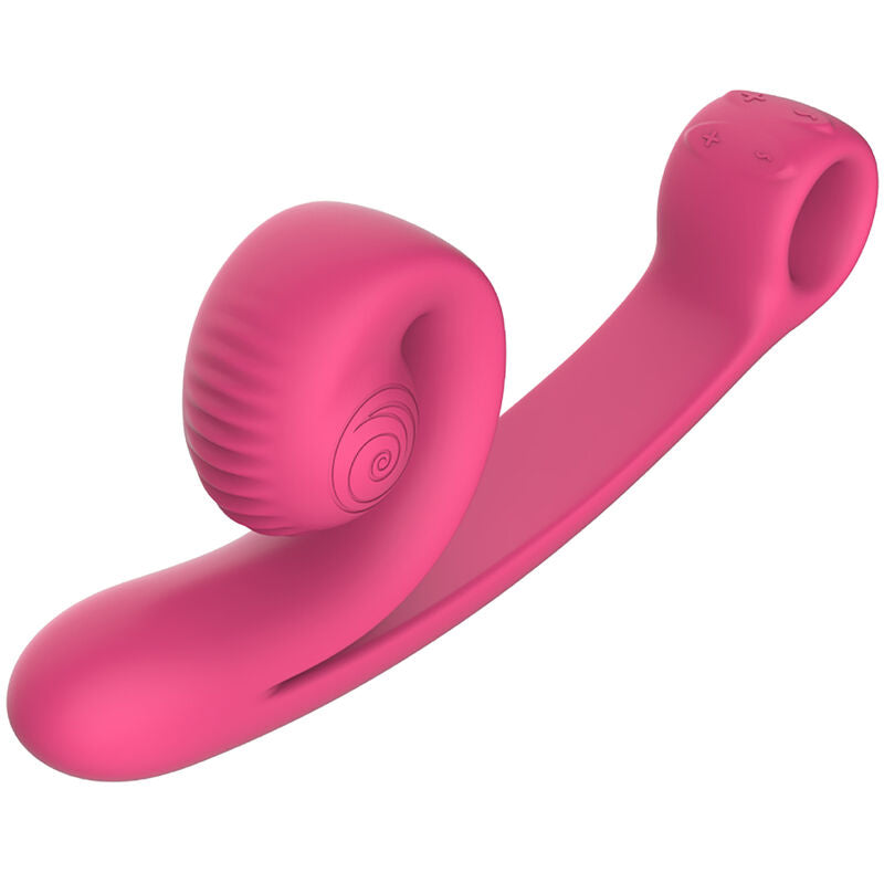 Snail Vibe - Vibromasseur courbe rose