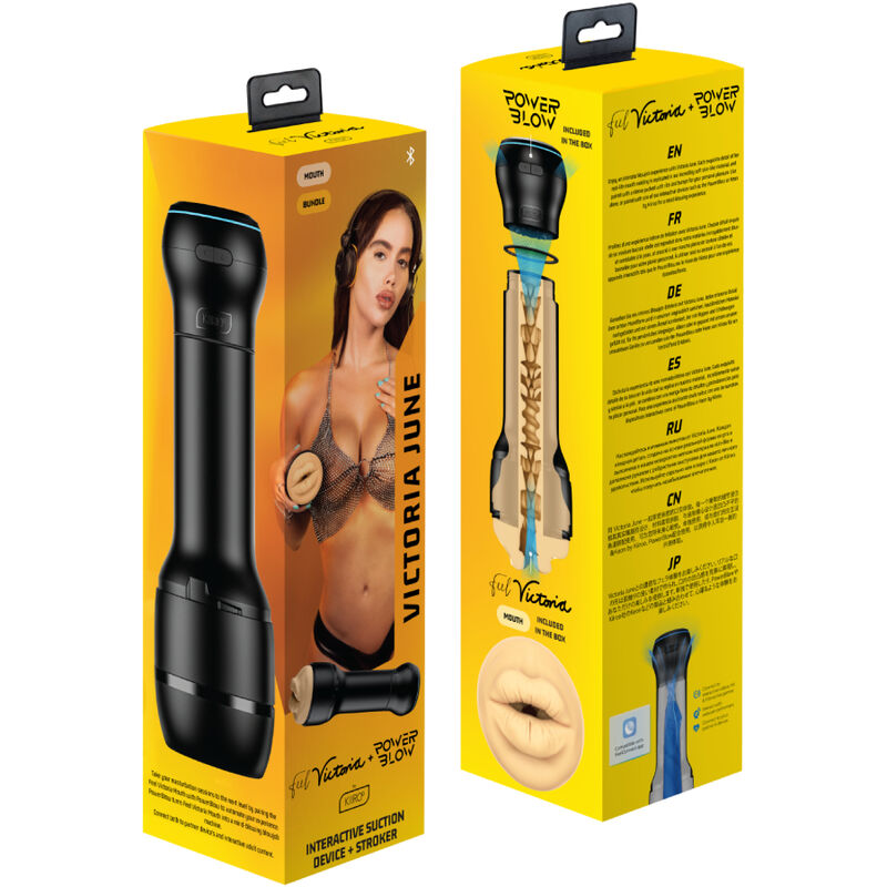 Kiiroo - Ensemble combiné Powerblow &amp; Feel Victoria June Boca