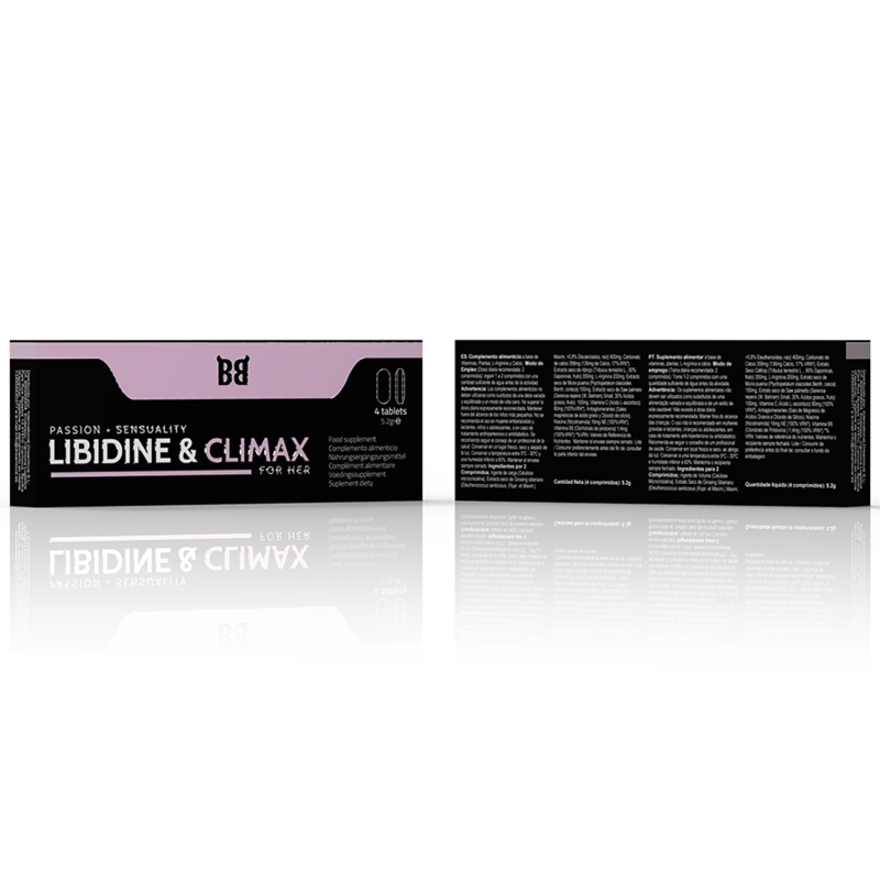 Black Bull - Libidine And Climax Increase L Bido For Women 4 Capsules