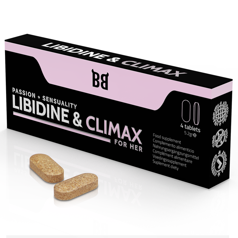 Black Bull - Libidine And Climax Increase L Bido For Women 4 Capsules