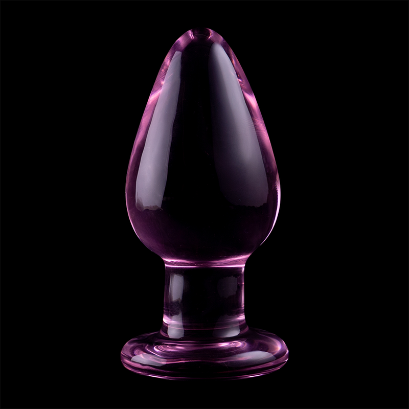 Nebula Series By Ibiza - Model 3 Transparent Borosilicate Glass Anal Plug 11 Cm -O- 5 Cm