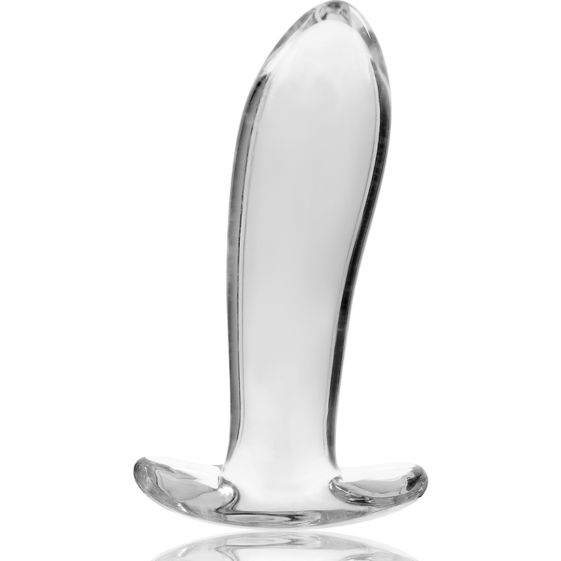 Nebula Series By Ibiza - Model 5 Transparent Borosilicate Glass Anal Plug 12.5 Cm -O- 3.5 Cm