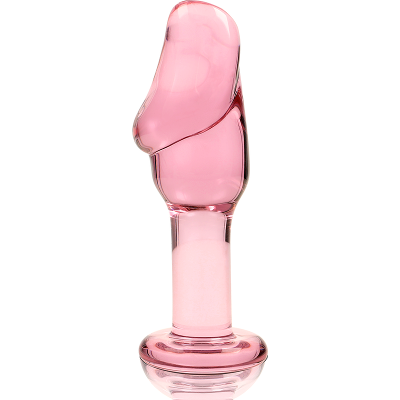 Nebula Series By Ibiza - Model 6 Transparent Borosilicate Glass Anal Plug 12.5 Cm -O- 4 Cm