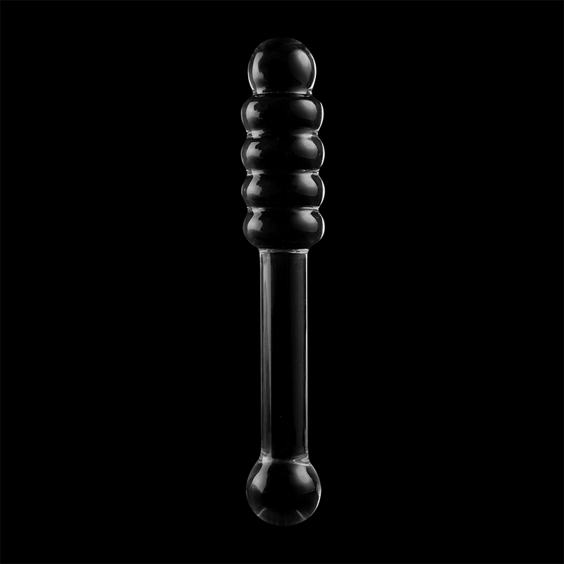 Dildo fallo plug in cristallo vetro borosilicato 20.5 cm Nebula Series By Ibiza