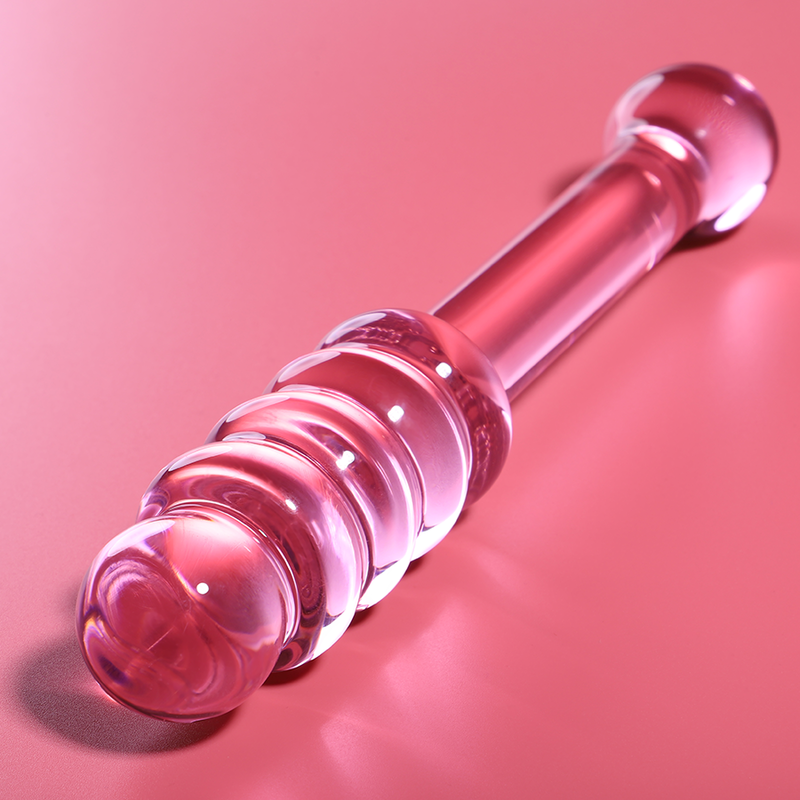 Dildo fallo plug in cristallo vetro borosilicato 20.5 cm Nebula Series By Ibiza