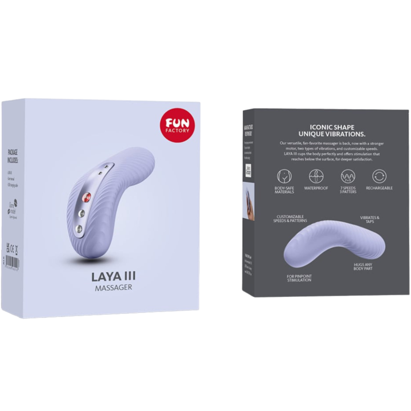Fun Factory - Vibromasseur rechargeable Laya Iii Vert Sauge