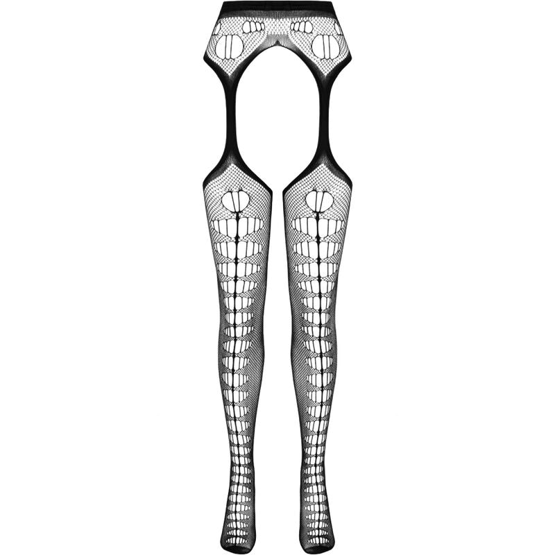 Passion - Collezione Eco Bodystocking Eco S008 Nero