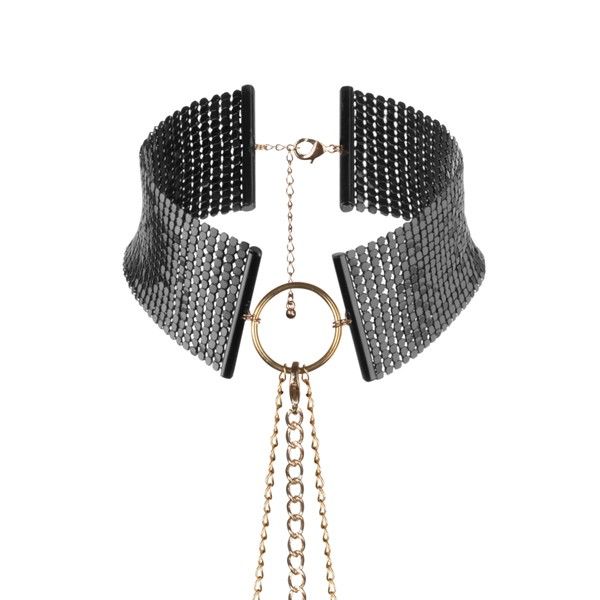 Bijoux - Désir Métallique Collier Métallisé Noir