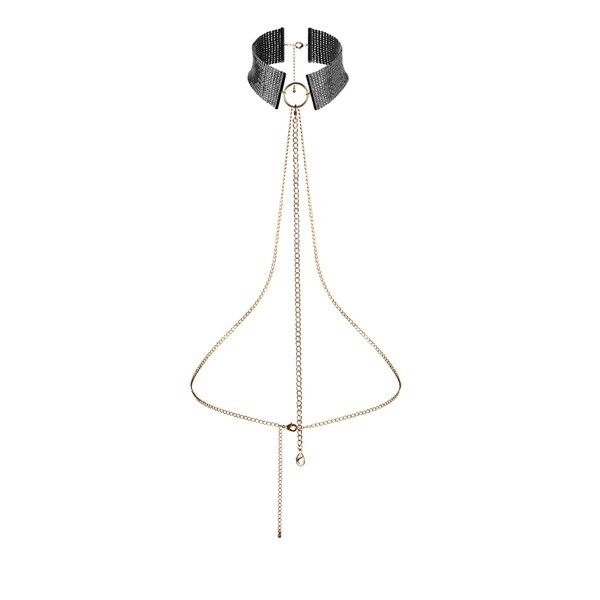 Bijoux - Désir Métallique Collier Métallisé Noir