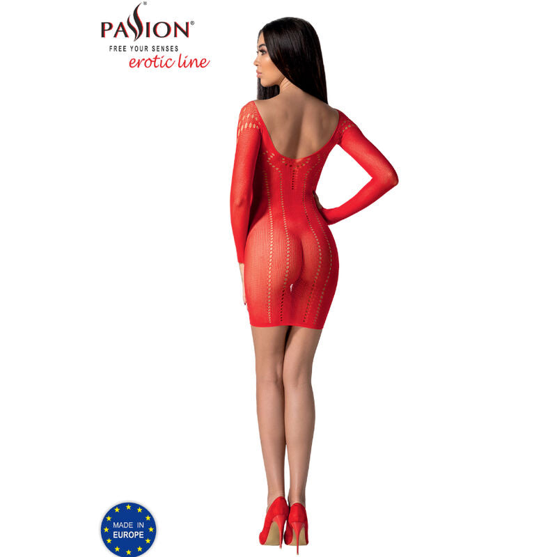 Passion - Bs101 Bodystocking Nero Taglia Unica
