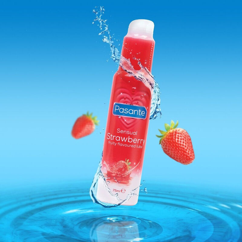 Pasante - Strawberry Flavor Lubricant 75 Ml