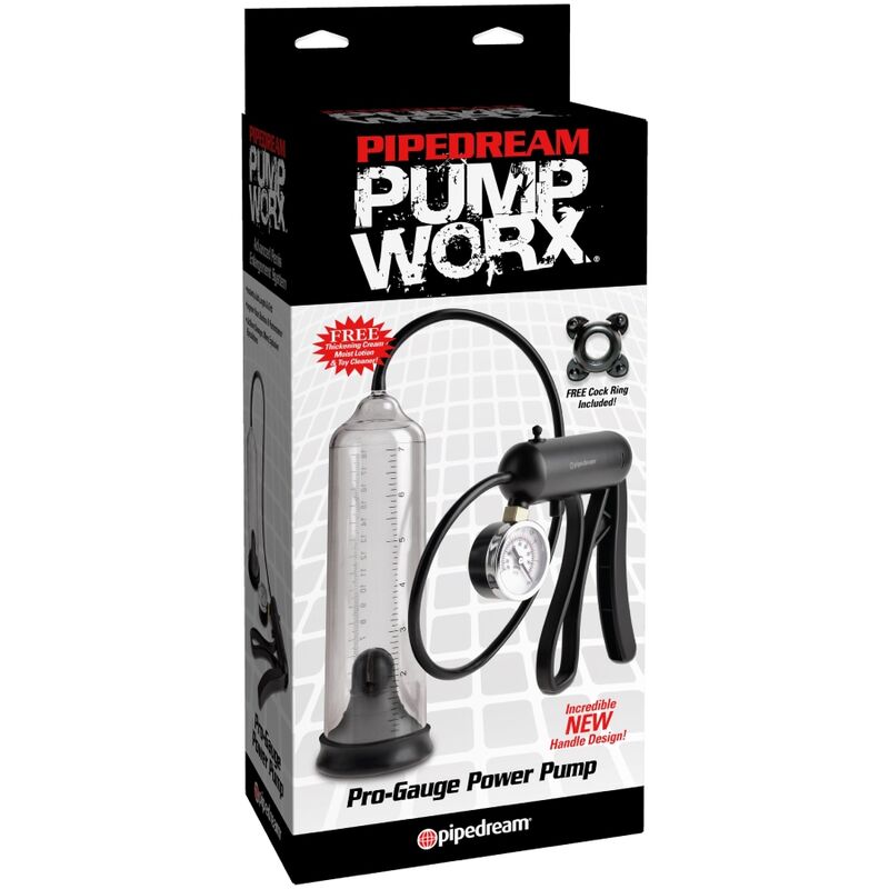 Pump Worx - Pompa Pro-Gauge Power Trasparente