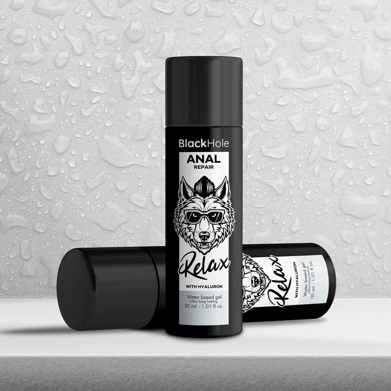 Black Hole - Réparation anale relaxante à base d'eau avec hyaluronique 30 ml