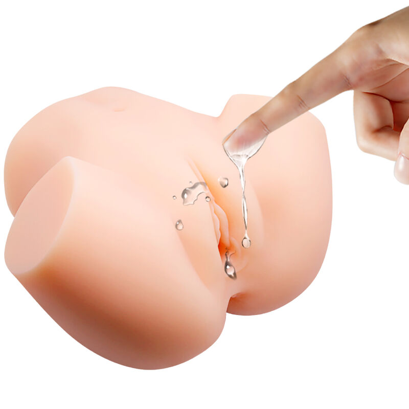 Crazy Bull - Doppia Vibrazione Realistica Della Vagina E Dellano