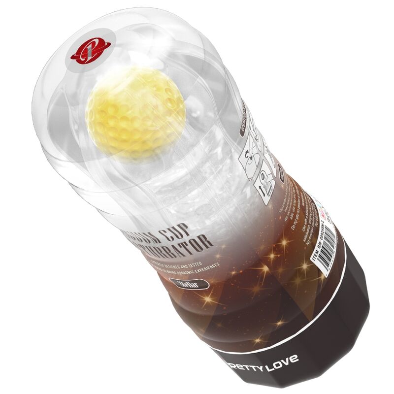 Masturbatore con ruote ultra realistico impermeabile e morbido design a sfera rotante per massime sensazioni Pretty Love Male