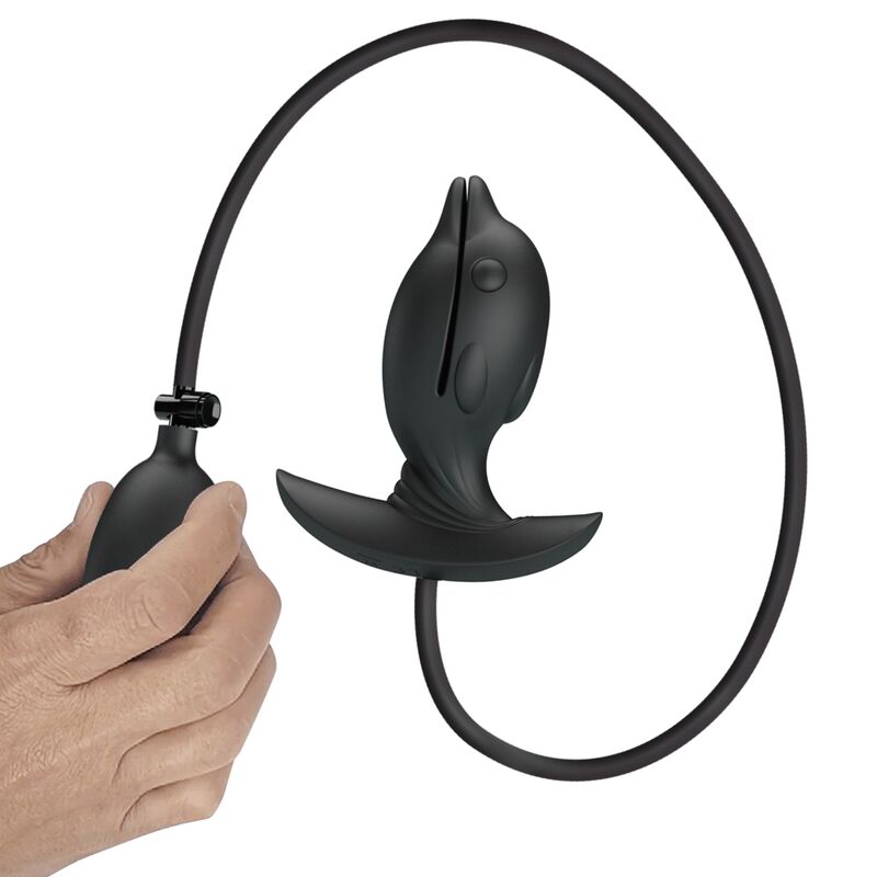 Pretty Love - Plug anal Delfin gonflable et rechargeable