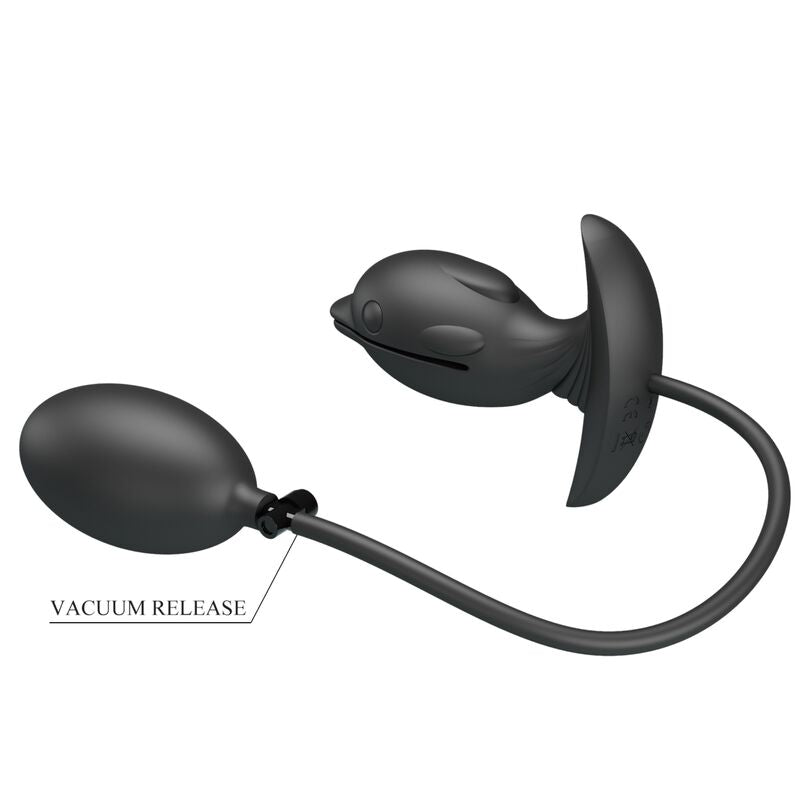 Pretty Love - Plug anal Delfin gonflable et rechargeable
