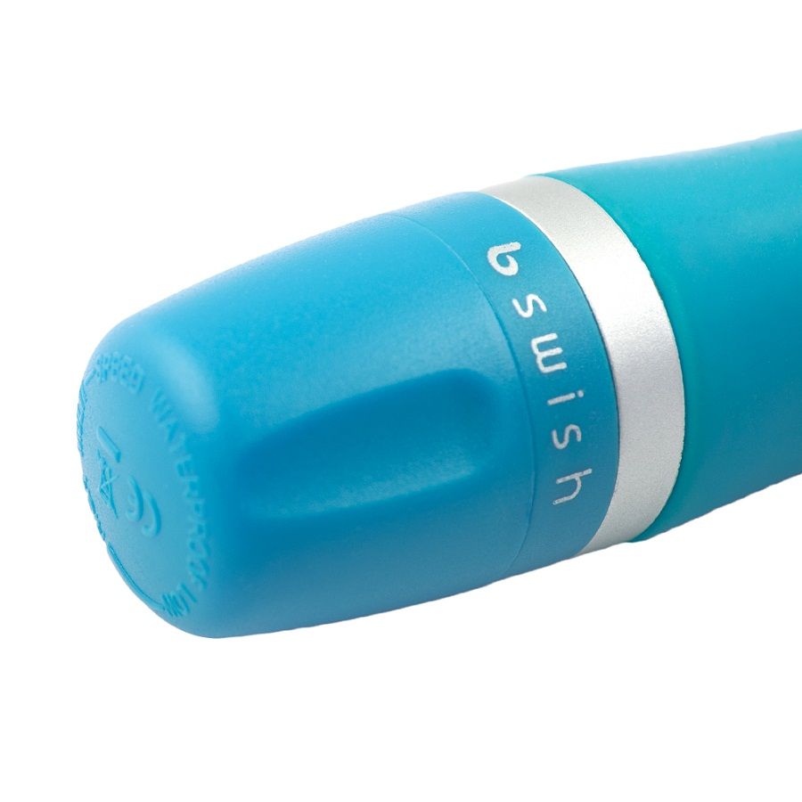 massaggiatore vibrante multifunzione sommergibile stimolatore clitoride e zone erogene in silicone morbido B Swish