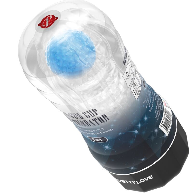 Masturbatore uomo texurizzato impermeabile morbido con sfere rotanti massima sensazione Pretty Love Male