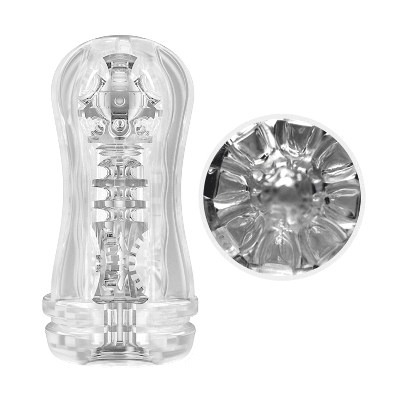 Masturbatore uomo texurizzato impermeabile morbido con sfere rotanti massima sensazione Pretty Love Male