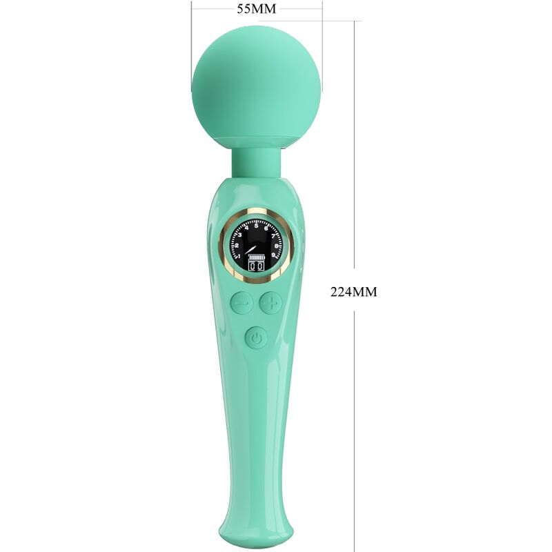 Pretty Love - Vibromasseur Skyler Green Wand