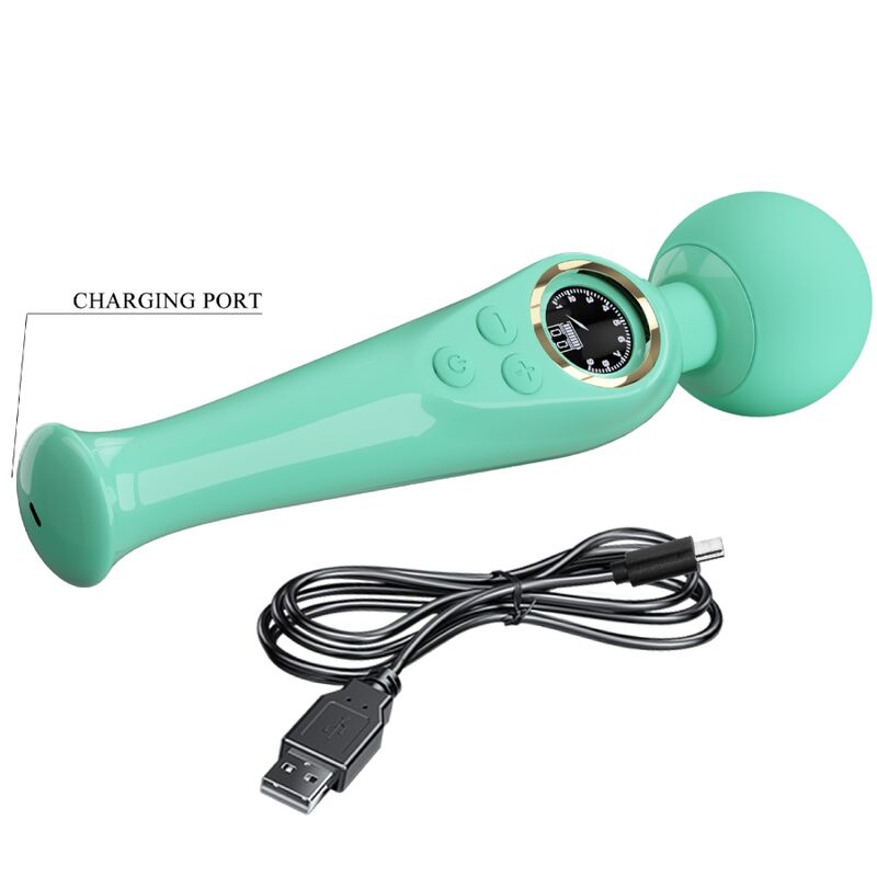 Pretty Love - Vibromasseur Skyler Green Wand