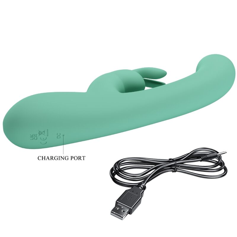 Pretty Love - Vibratore Lamar Rabbit E Punto G Verde