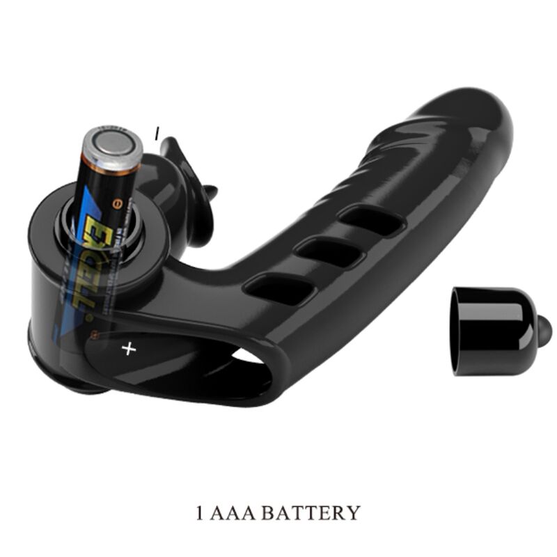 Pretty Love - Couvre-Doigts Vibrateur Corbin Noir