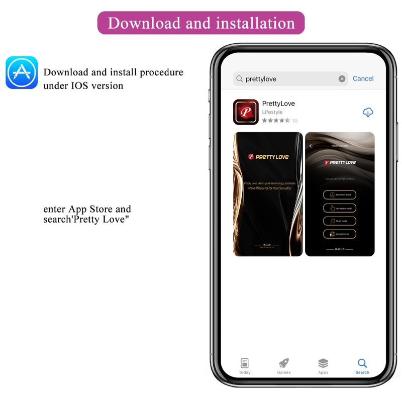 Pretty Love - Uovo Vibrante Ricaricabile Doreen Pink