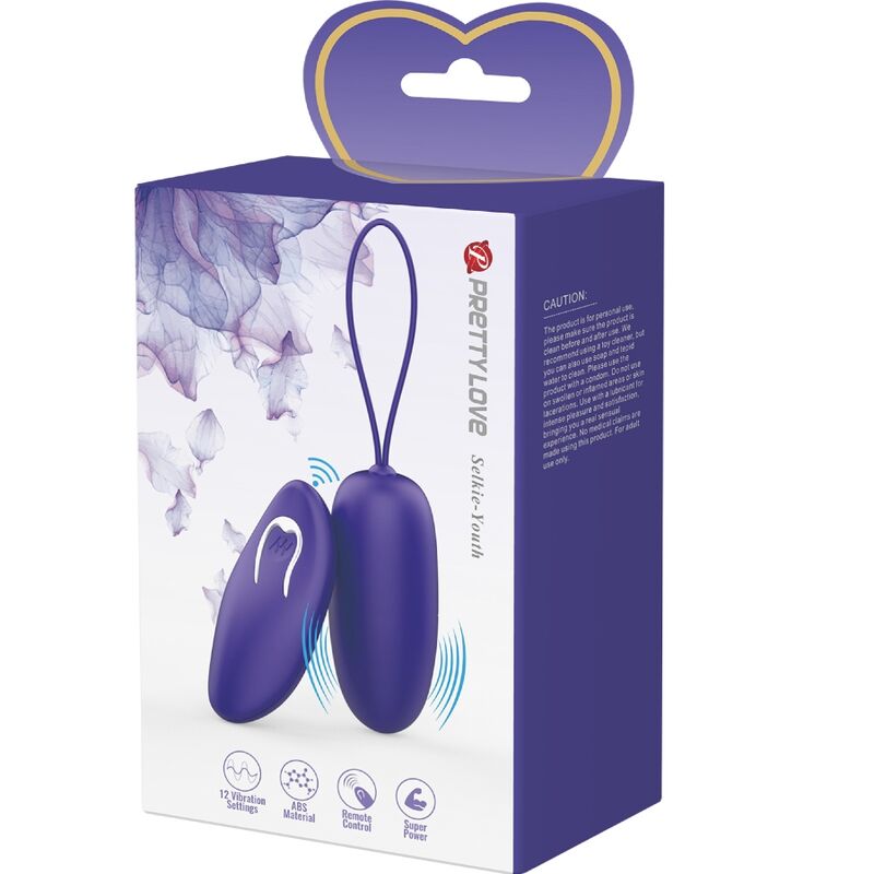 Pretty Love - Télécommande Selkie Youth Mini Oeuf Vibrant Violet