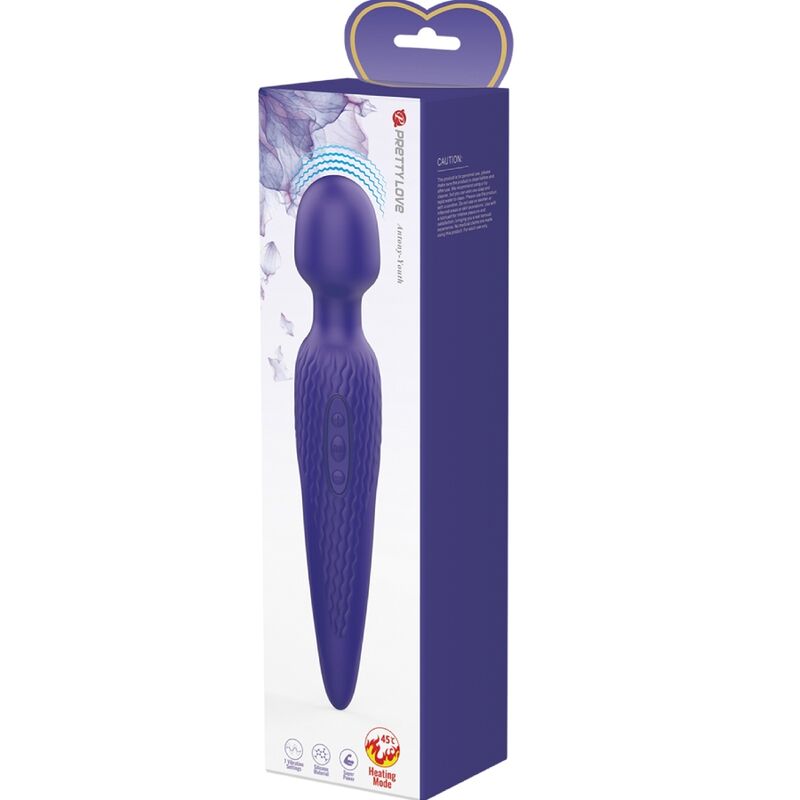 Pretty Love - Vibratore Antony Youth Wand Violetto Effetto Calore