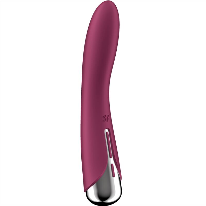 Vibratore punto G rotante con 12 programmi di vibrazione 5 impostazioni di rotazione resistente all'acqua Satisfyer
