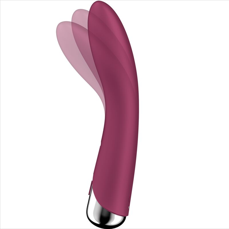 Vibratore punto G rotante con 12 programmi di vibrazione 5 impostazioni di rotazione resistente all'acqua Satisfyer