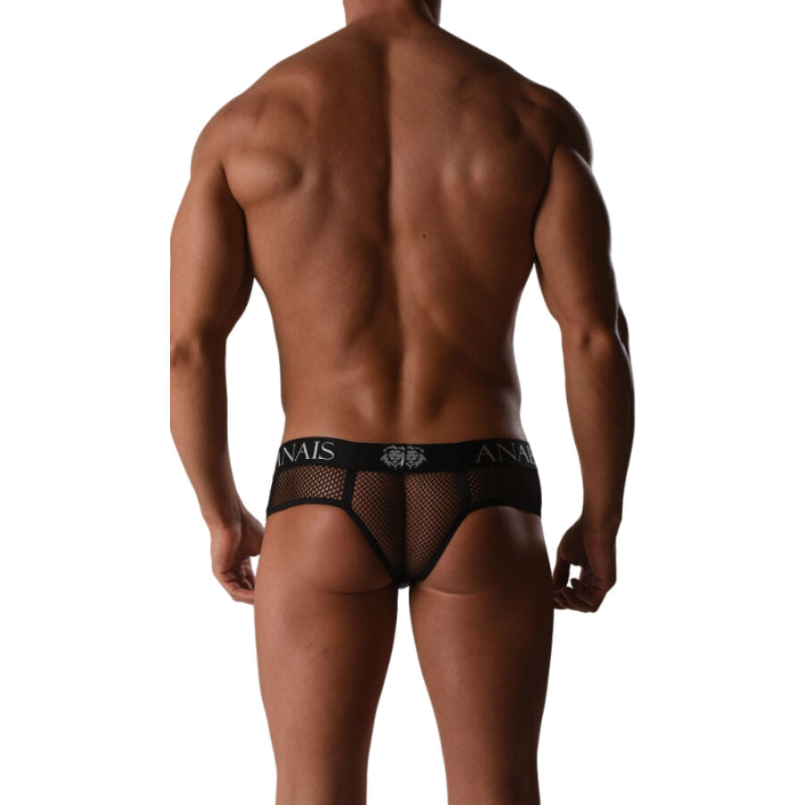 Perizoma uomo in rete nera comodo e di alta qualità perfetta aderenza seduzione garantita Anais Men Slip & Thong